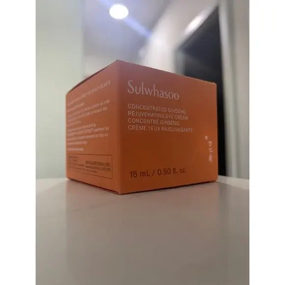 NEW Sulwhasoo Concentrated Ginseng Rejuvenating Eye Cream 15 mL 0.50 fl. oz. - Picture 6 of 6